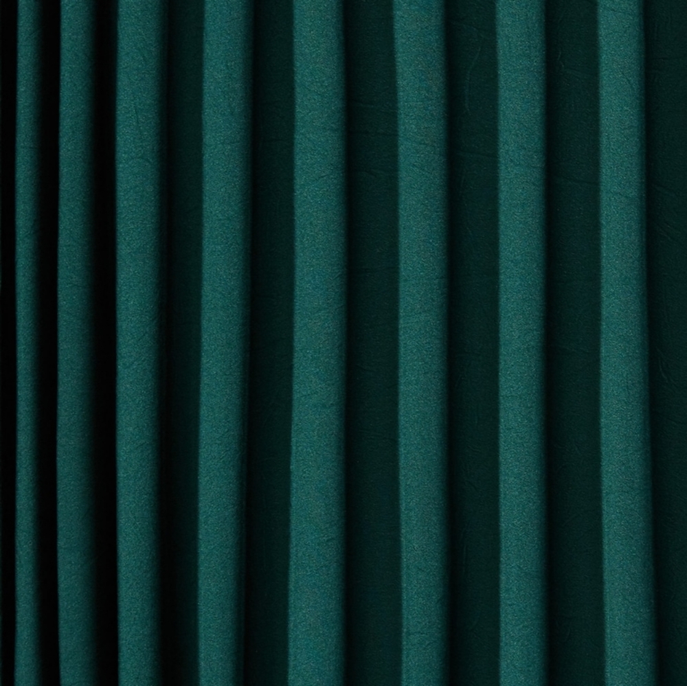 Mango Dark Green Pleated Midi Dress - Picture 6 of 7